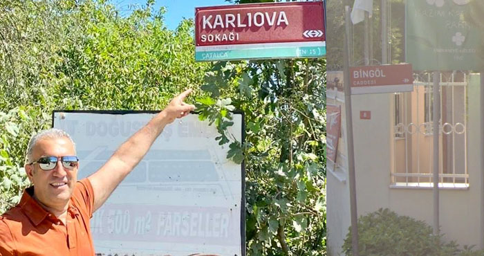 İstanbul'da Bingöl ve Karlıova adını taşıyan sokaklar