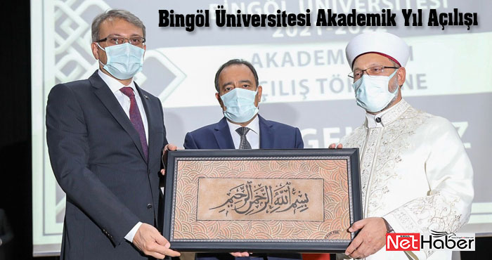 Diyanet İşleri Başkanı Erbaş, Bingöl Üniversitesi akademik yıl açılışına katıldı