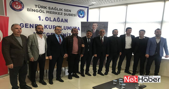 Türk Sağlık-Sen Başkanı Sadık Anşin, güven tazeledi