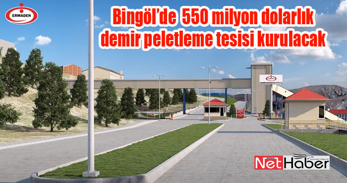 Bingöl'de milyon dolarlık demir peletleme tesisi kurulacak