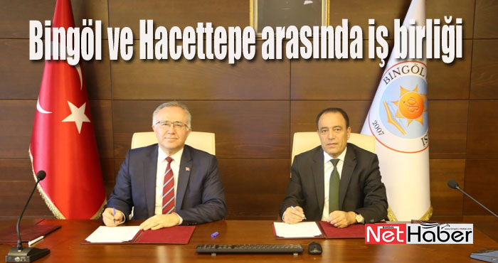 Bingöl Üniversitesi ile Hacettepe Üniversitesi arasında iş birliği