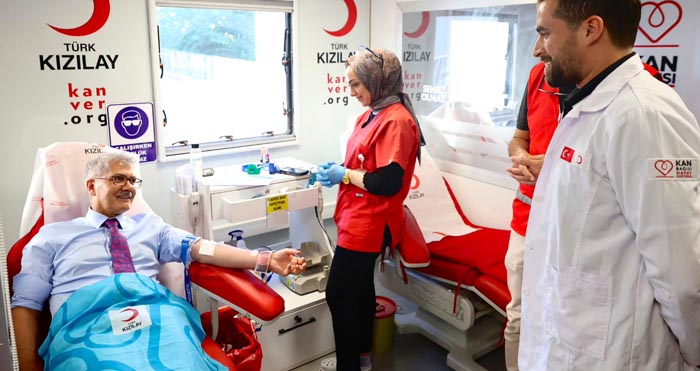 Vali Çelik’ten kan bağışı çağrısı