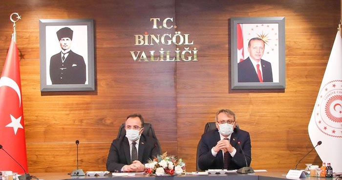 Bingöl'de deprem değerlendirme toplantısı