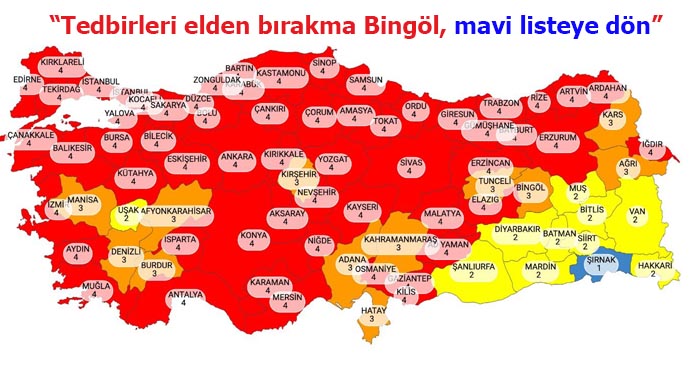 Bingöl'de pazar günleri sokağa çıkma kısıtlaması uygulanacak