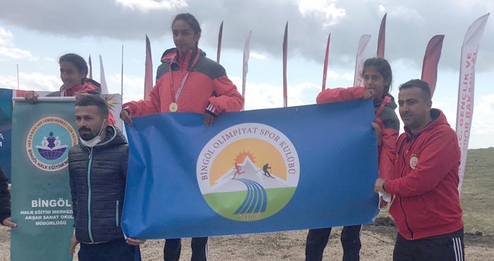 Vali Güner Orbay atletizm takımı Şırnak'ta birinci oldu