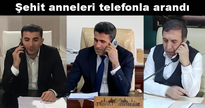 Anneler Gününde şehit anneleri unutulmadı