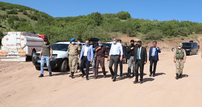Kiğı Bilice grup köy yolu sıcak asfaltla kaplanacak