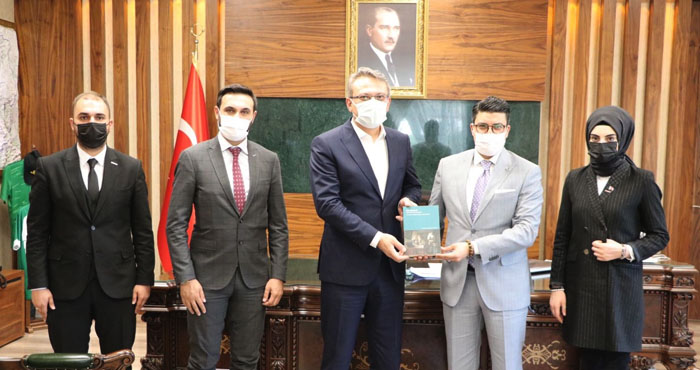 TUSİM Başkanı Mustafa Alpay, Bingöl'de ziyaretlerde bulundu