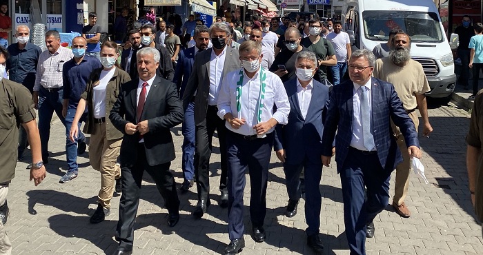 Gelecek Partisi Genel Başkanı Ahmet Davutoğlu, Bingöl'de