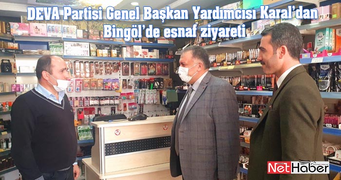 DEVA Partisi Genel Başkan Yardımcısı Hasan Karal'ın Bingöl ziyareti
