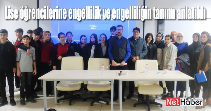 Korkutata'dan lise öğrencilerine farkındalık dersi