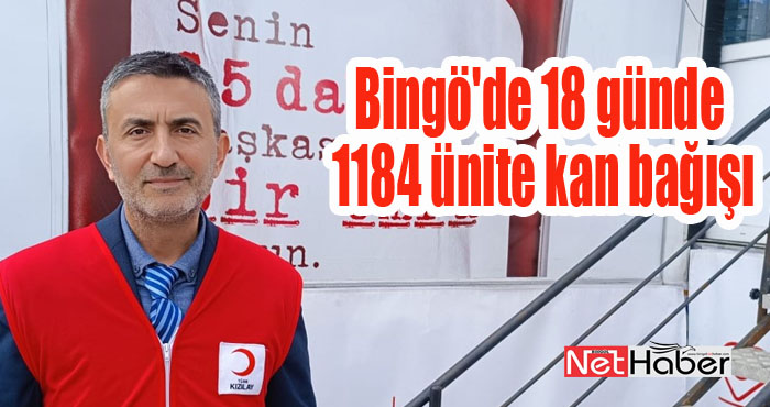 Kızılay Kan Bağış Tırı, Bingöl’de kan bağışı alacak