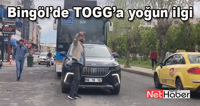 Türkiye'nin TOGG'una Bingöl'de yoğun ilgi