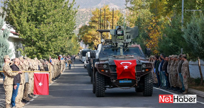 Bingöl'den Jandarma Komandolar Gabar’a uğurlandı