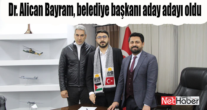 Alican Bayram, AK Parti'den Bingöl Belediye Başkanlığı aday adayı oldu