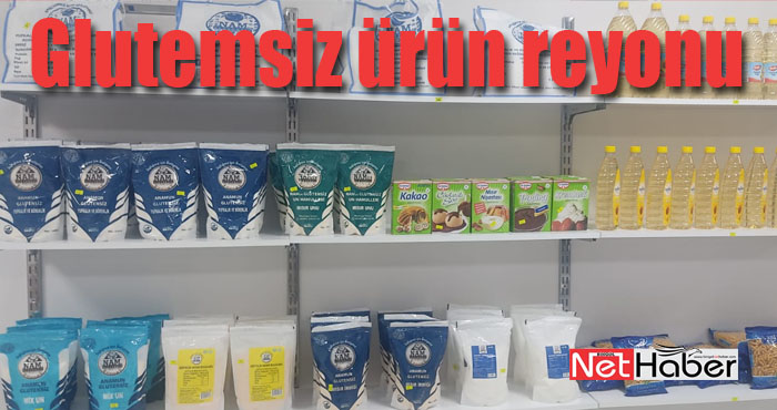 Bingöl'de çölyak hastaları için glutensiz ürün reyonu açıldı