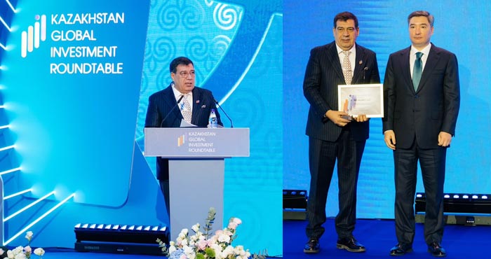 Ahmet Budan’a Kazakistan’da “2026 yılının en iyi yatırımcısı” ödülü