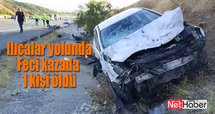 Bingöl'de iki otomobil çarpıştı: 1 ölü, 2 yaralı
