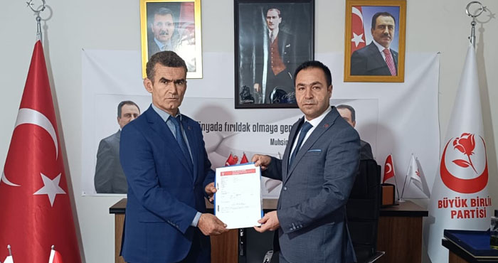 MHP'den istifa eden Yedisu Belediye Başkanı BBP'ye geçti